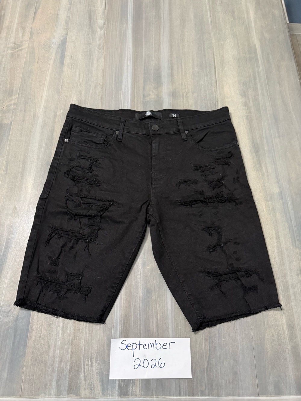 Men’s denim shorts